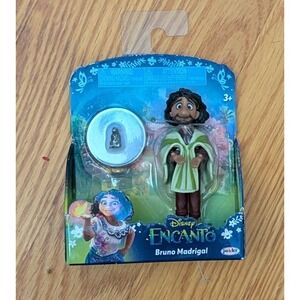 BRUNO & Mirabel  MADRIGAL Disney Encanto Movie 3"‎ Figure w Rat Friend NEW 2022